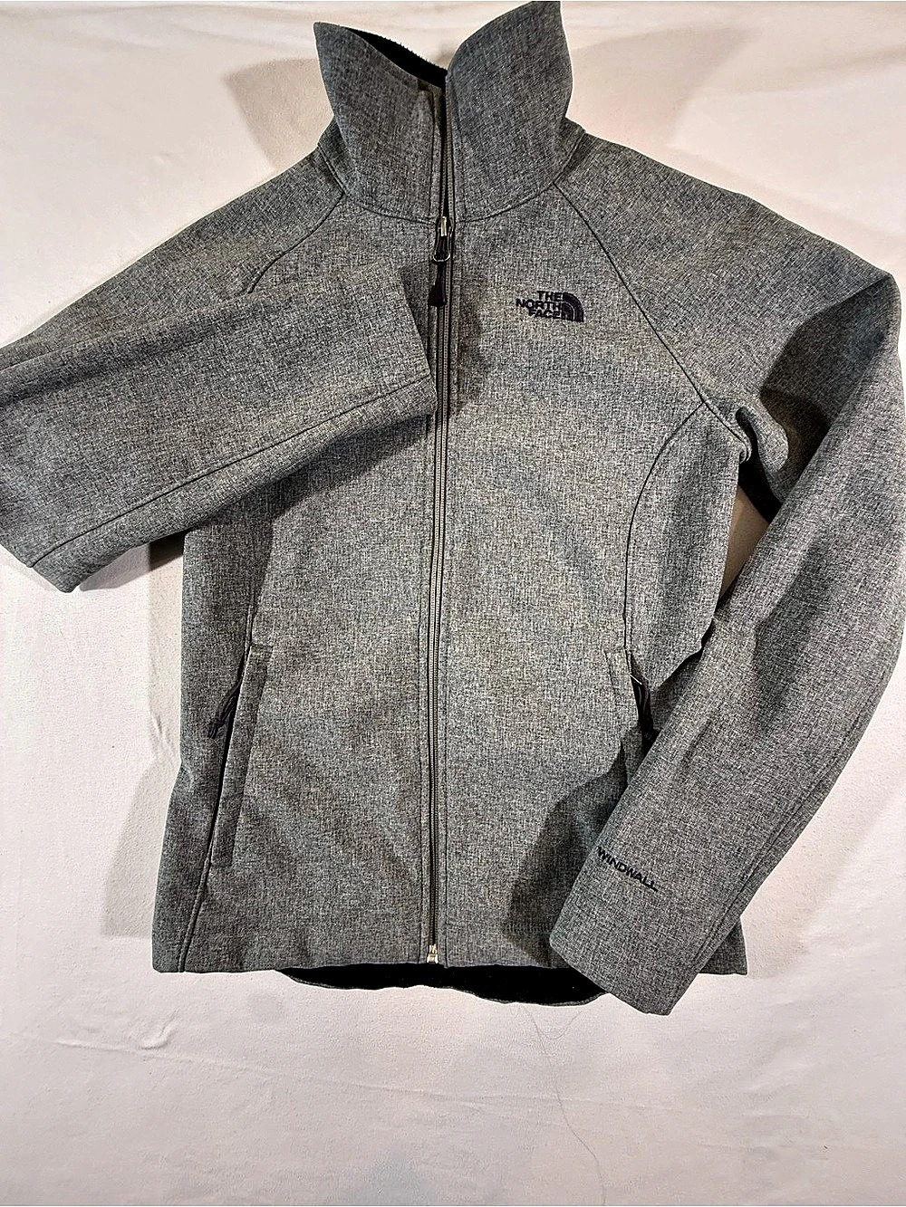 The North Face WindWall Soft Shell Jacket Women's Gray Size X Small